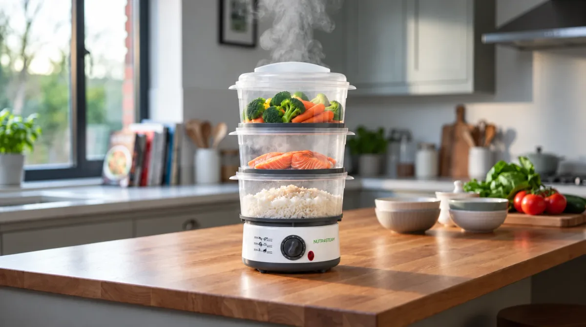 NutriSteam in use